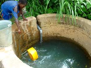 Catchment basins raise water levels in local wells