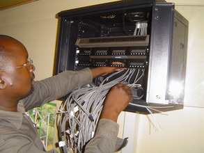 Working on the ethernet switch