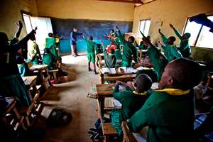 Students in the classroom