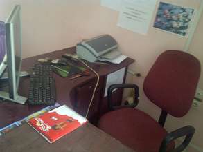 Printer, Office Chair at Manager"s Corner