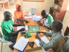 Scrabble practice session, July 2020