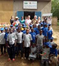 Visit of U.S. ambassador to Boussouma library