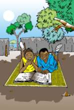 Summer reading camp logo