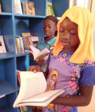 Young readers at Konkourona library