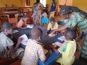 Reading in Koho library