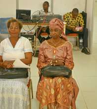 Dounko got to meet Fatou Keita in CI- on the right