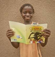 Reading Fatou Keita outside FAVL library