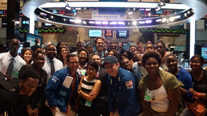 GK Students Visit the New York Stock Exchange