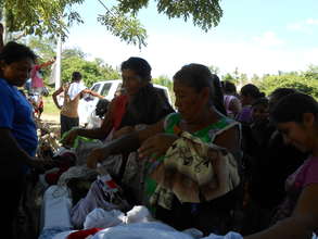 Women receiving your help!