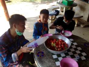 Teaching cooking