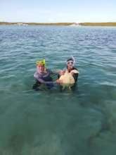 A successful snorkel chase!