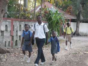 Parents can afford to send their kids to school