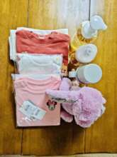 Clothing for a newly arrived child (10 months old)