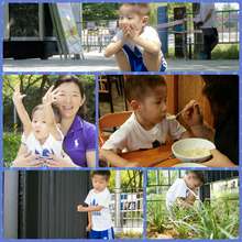 Minho, US age 4, August 2015 (collage)