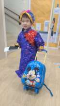 Seth loves cultural dress up days at school!