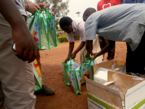 Ekitobeero distribution in rural Uganda