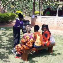 Doula Flora leads talk on family planning options