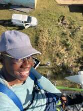 Ronny up a telkom tower!