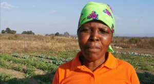 One of our community gardens and a stressed mum