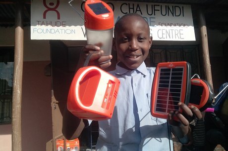 Provide Solar Lantern to Tanzanian School Children