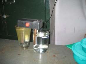 Demonstration of Flouride content in Water