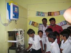 Innaugration of water purifier