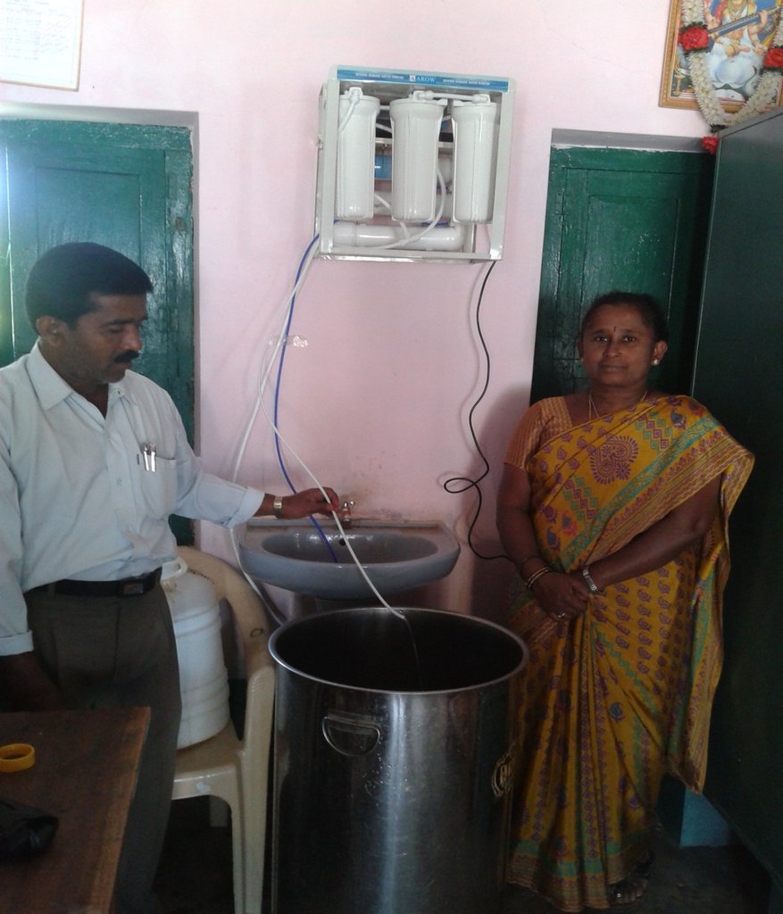 Reports on Providing safe drinking water for govt school kids