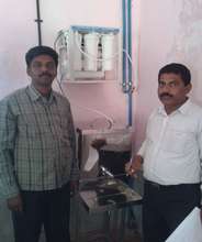 Water purifier installation Pictures