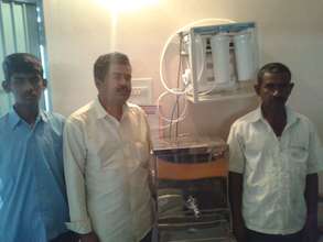 Water purifier installation Pictures
