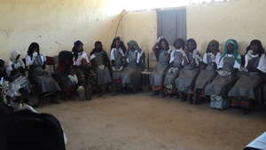 Traditional Birthing Assistants in training