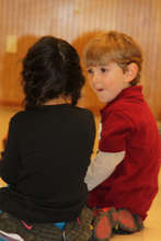 Sharing his Excitement