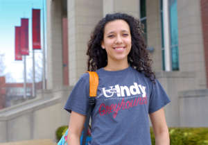 Cheri at the University of Indianapolis