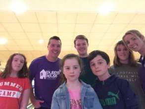 Bowling with Purple House Cancer Support