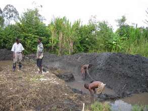 New pond for grandmother Matiki