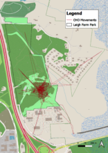 Map of CHO's movements over the past 10 years