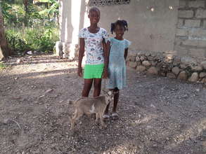 Your gift benefitted Angeline (left) and Naama!
