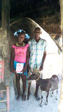 The Amazan family's stove where they bake bread