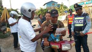 Motorcyclists learn why helmet use is important