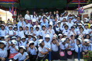 Helmets for Families expands to Kampong Cham.