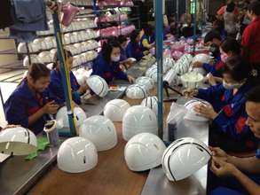 Protec Helmet Factory in Soc Son, Vietnam