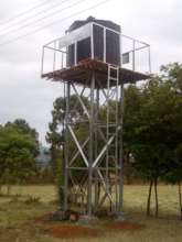 The elevated water tower to enhance distribution