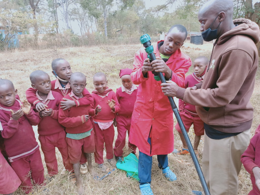 Mutulani primary school children excited
