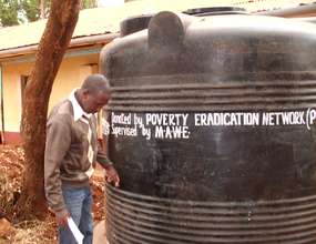 Final Inspection of installed water tank