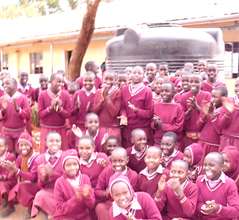Happy Recipients of Water tank