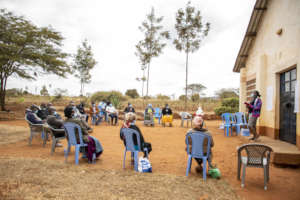 The water users training session in Mutulani
