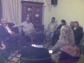 A group conversation