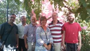 During the visit