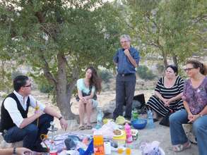 Breaking bread together