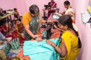 Empowering women through tailoring training india