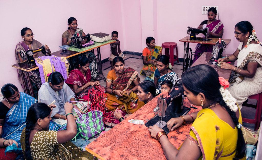 best charity in india giving training on tailoring